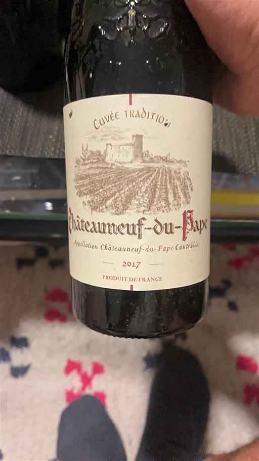 Valle del Rodano Châteauneuf-du-Pape Cuvée Tradition 2017