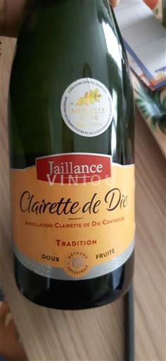 Thung lũng Rhône Clairette-de-die Jaillance Tradition Không niên vụ