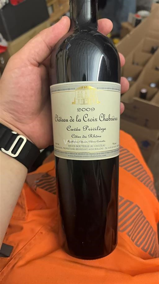 Rhône Valley Côtes-du-Rhône Château La Croix Chabrière Privilège 2009