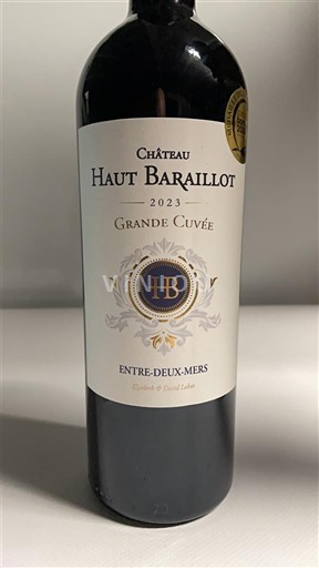 Bordeaux Giữa hai dòng sông Château Haut Baraillot Grande 2023