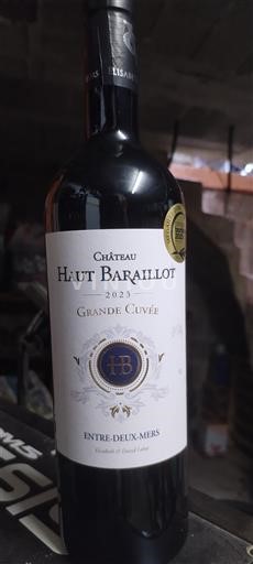 Bordeaux Entre-deux-mers Château Haut Baraillot Grande 2023