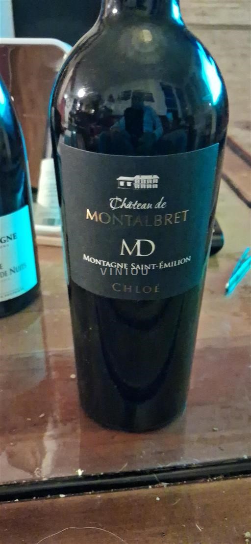 Bordeaux Montagne-Saint-Émilion Château de Montalbret Chloé 2020