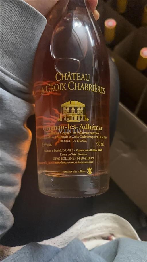 Rhône Valley Grignan-les-Adhémar Château La Croix Chabrières Non-Vintage