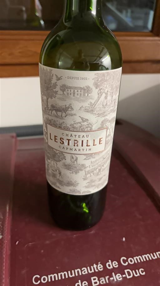 Bordeaux Bordeaux Supérieur Château Lestrille Capmartin 2016