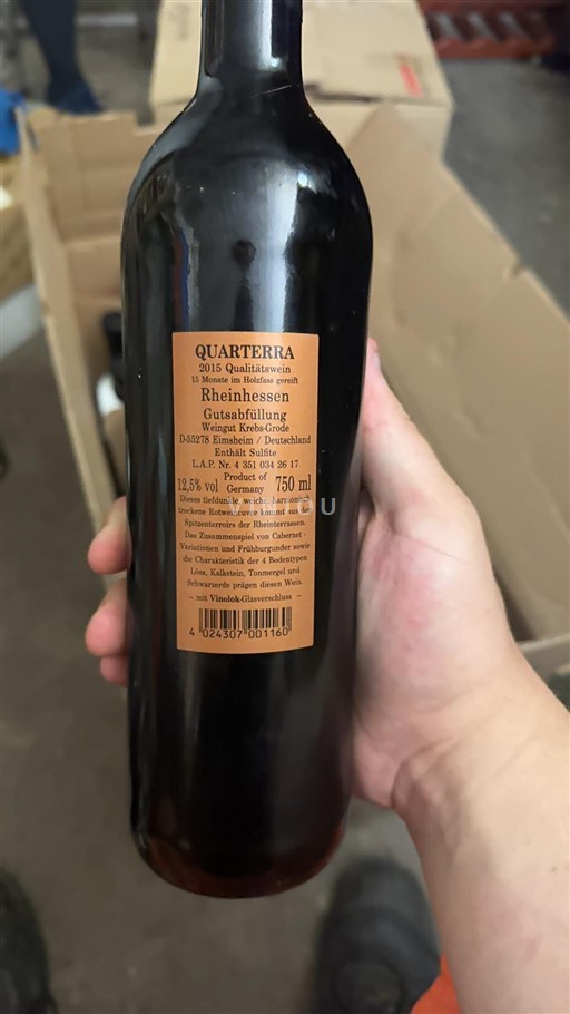 Rheinhessen Not Specified Weingut Krebs-Grode QUARTERRA 2015