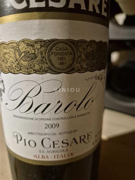 Piemonte Barolo Pio Cesare 2009