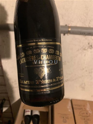 Burgundija Latricières-chambertin Grand Cru Camus Père & Fils 2018