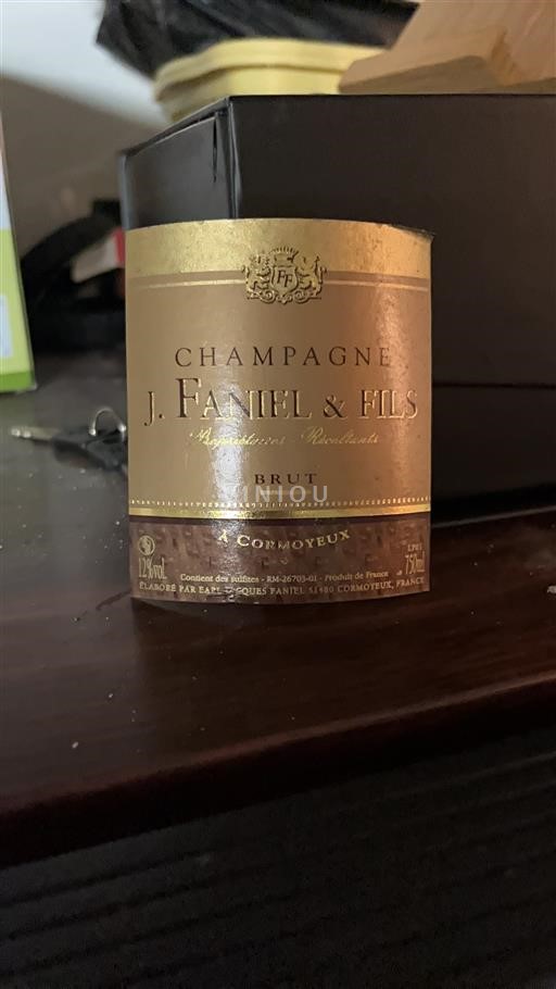Champaña Champán J. Faniel & Fils Sin añada