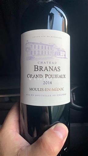 Burdeos Moulis-en-Médoc Château Branas Grand Poujeaux 2014