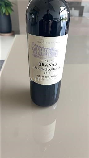 Burdeos Moulis-en-Médoc Château Branas Grand Poujeaux 2014