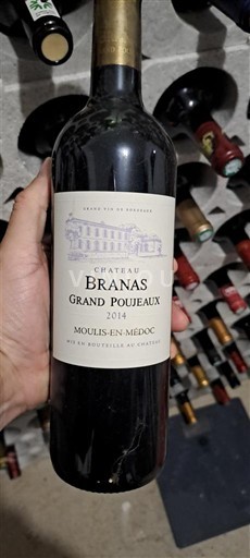 Bordeaux Moulis-en-Médoc Château Branas Grand Poujeaux 2014