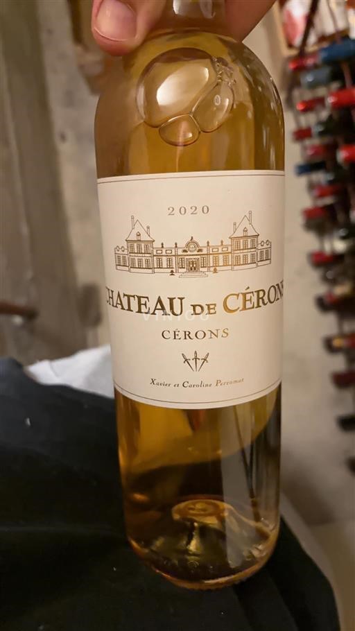 Bordeaux Cérons Château Cérons 2020