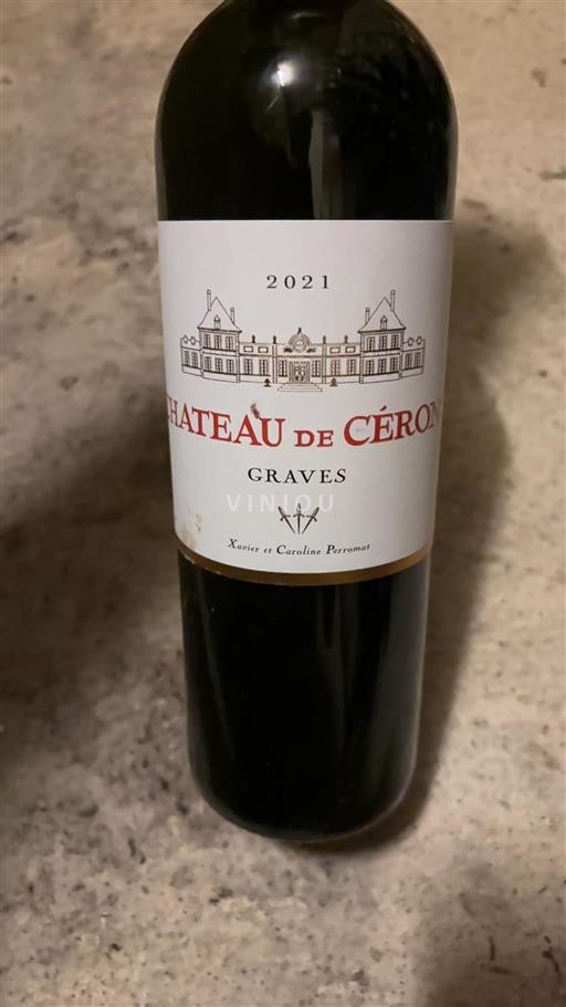 Bordeaux Graves Château Cérons 2021
