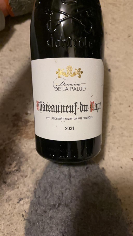 Vallée du Rhône Châteauneuf-du-pape Domaine La Palud 2021