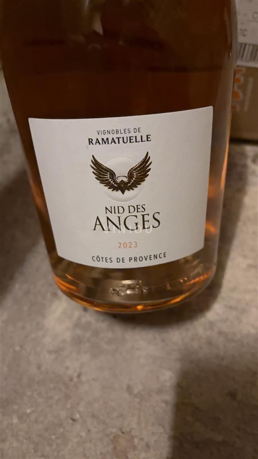 Provence Côtes-de-Provence Vignobles de Ramatuelle Nid des Anges 2023