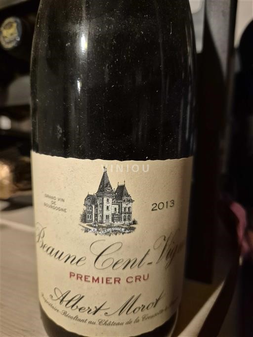 Burgundi Beaune Premier Cru Albert Morot Beaune Cent-Vignes 2013