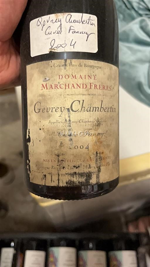 Burgundi Gevrey-Chambertin Domaine Marchand Frères Fanny 2004