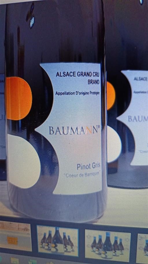 Alsace Grand Cru Baumann Coeur de Blanc 2012