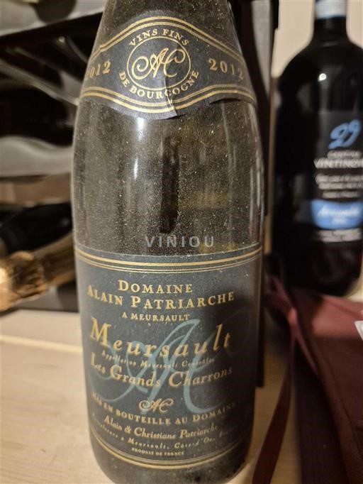 Burgund Meursault Domaine Alain Patriarche Les Grands Charrons 2012