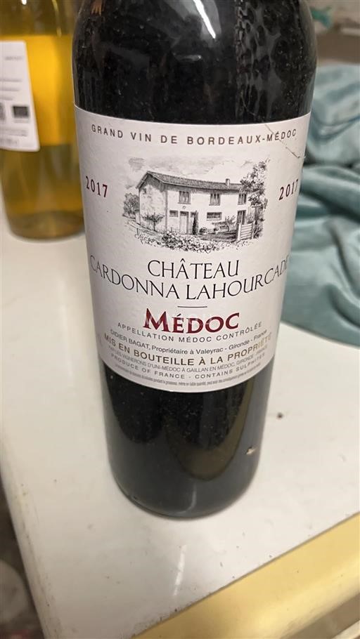 Bordeaux Médoc Château Cardonna Lahourcade 2017