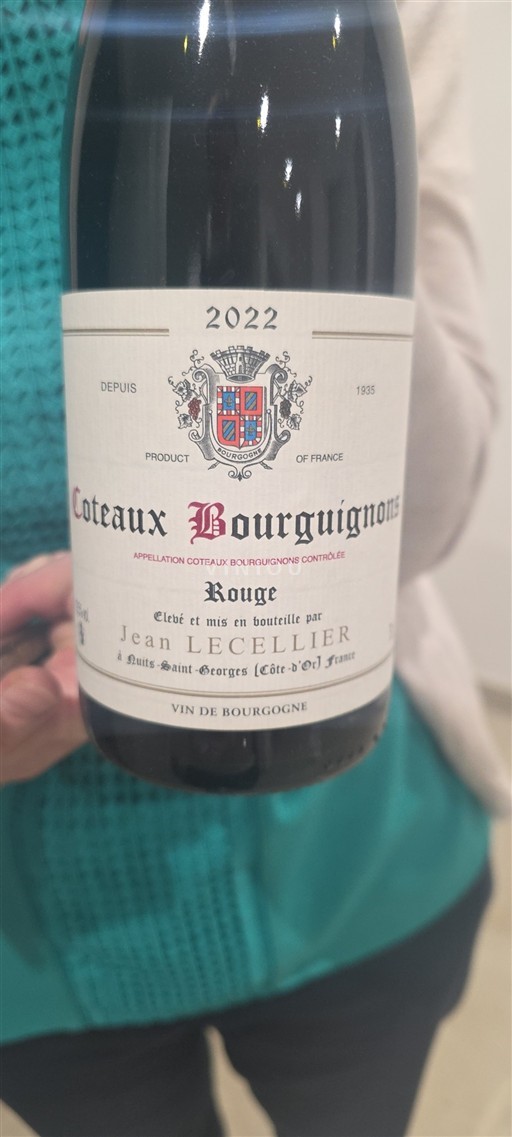 Borgoña Coteaux de Borgoña Jean Lecellier 2022