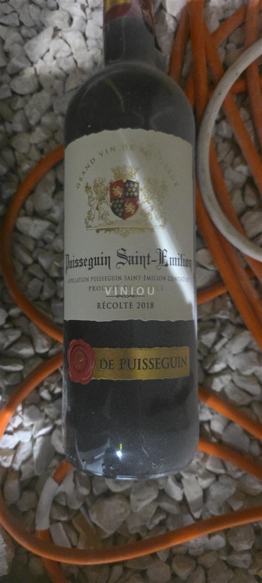 Bordeaux Puisseguin-Saint-Émilion Puisseguin 2018