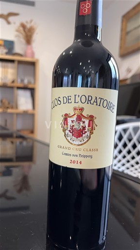 Bordeaux Saint-Émilion Grand Cru Grand Cru Clos de l'Oratoire 2014