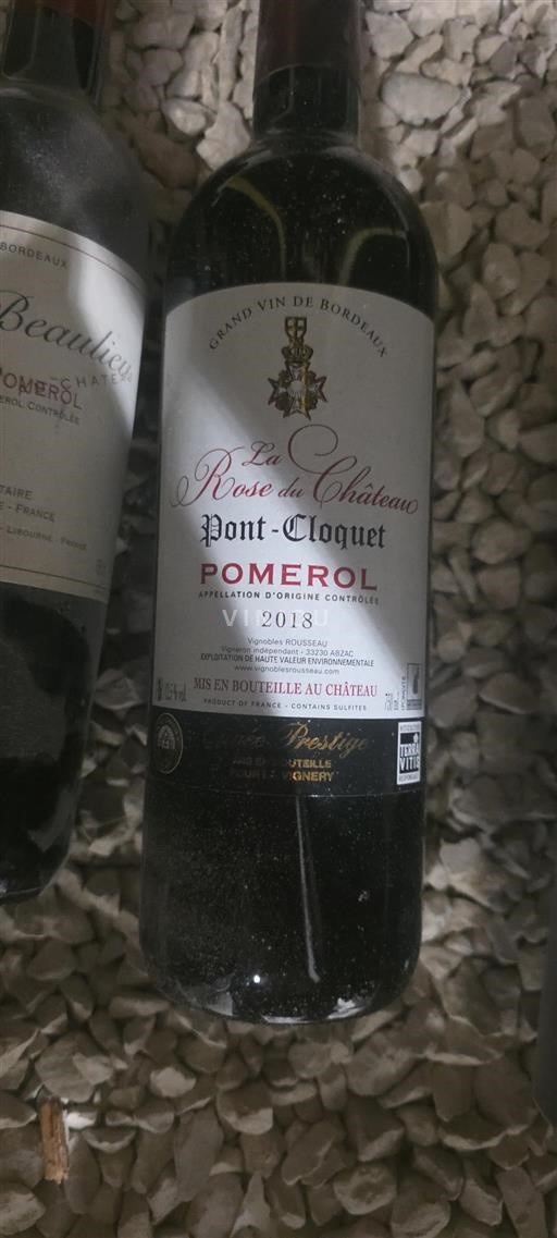 Bordeaux Pomerol Château La Rose du Pont-Cloquet 2018