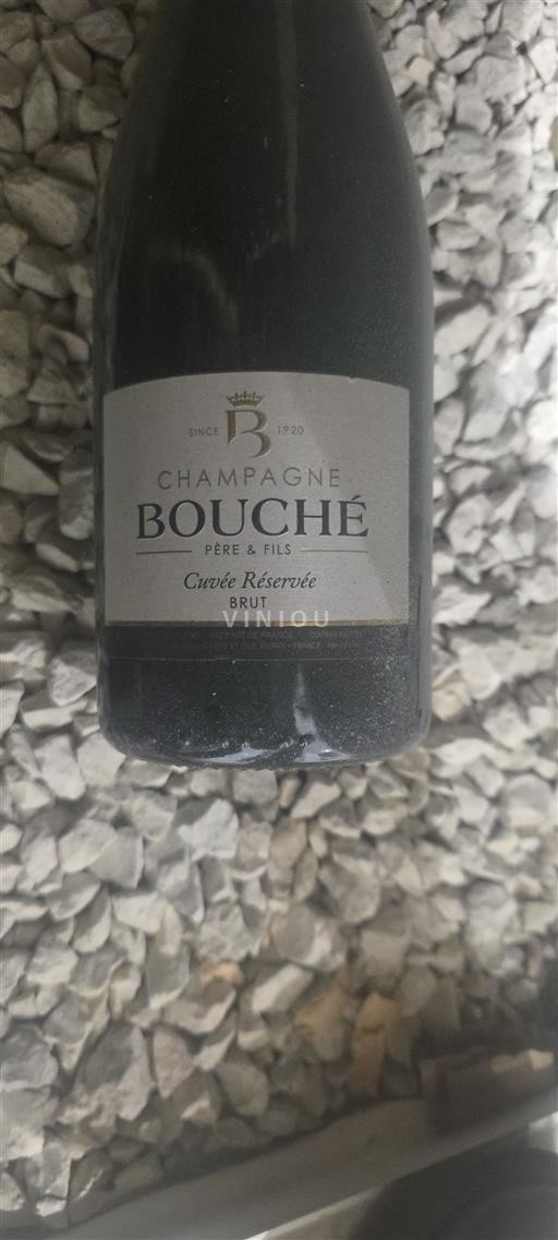 Champaña Champán Bouché Père et Fils Réservée Sin añada
