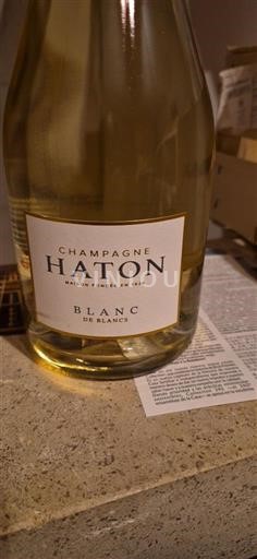 Champagne Šampanské Haton Blanc de Blancs Neročník
