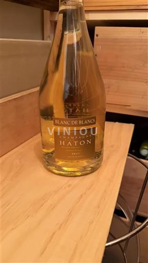 Champaña Champán Haton Blanc de Blancs Sin añada