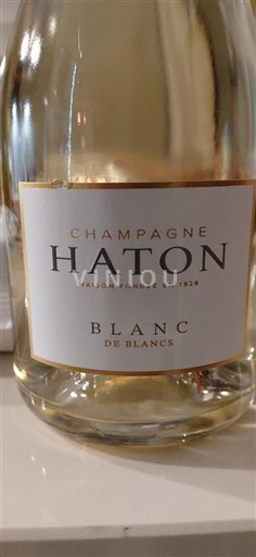 Champagne Sâm-panh Haton Blanc de Blancs Không niên vụ