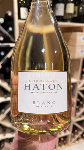 Champaña Champán Haton Blanc de Blancs Sin añada