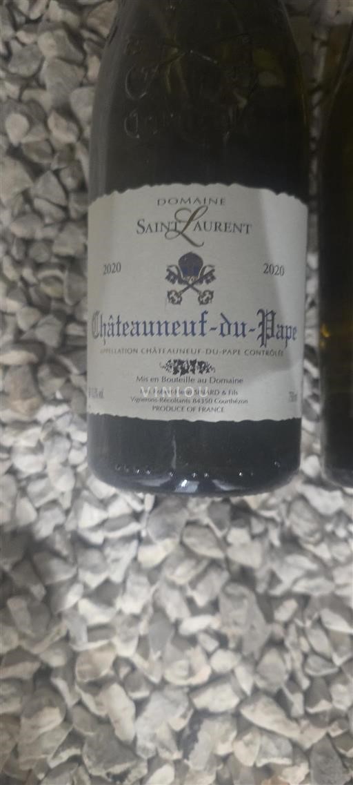 Rhônen laakso Châteauneuf-du-Pape Domaine Saint Laurent 2020