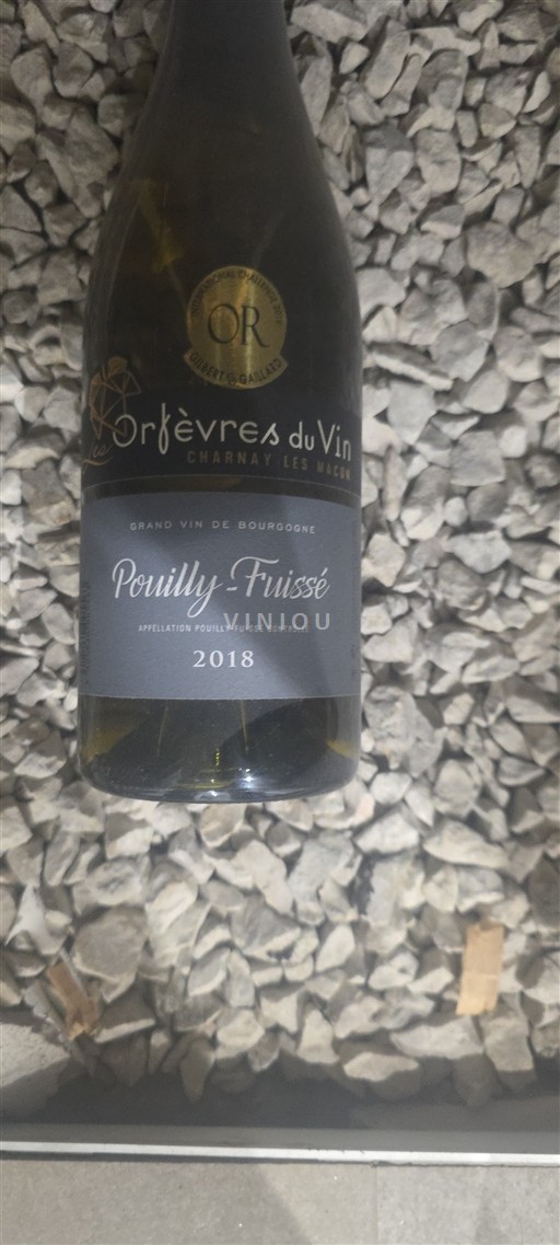 Burgund Pouilly-fuissé Les Orfèvres du Vin 2018