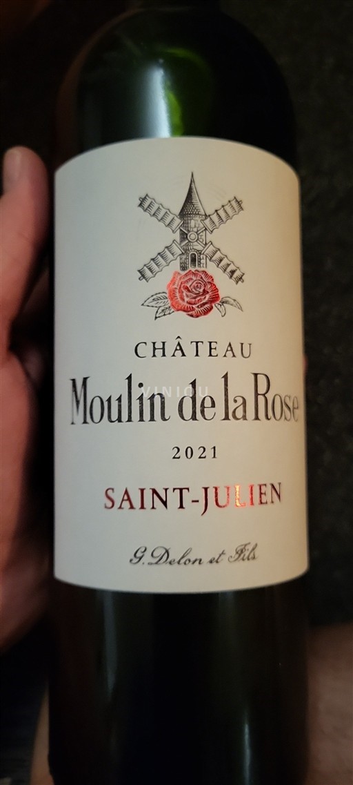Bordeaux Saint-Julien Cru Bourgeois Château Moulin de la Rose 2021
