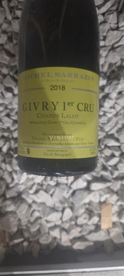 Burgundy Not Specified Michel Sarrazin et Fils Champs Lalot 2018