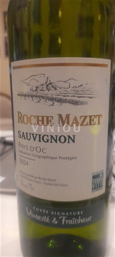 Languedoc y Rosellón País de Oc Roche Mazet Vivacité & Fraîcheur 2024