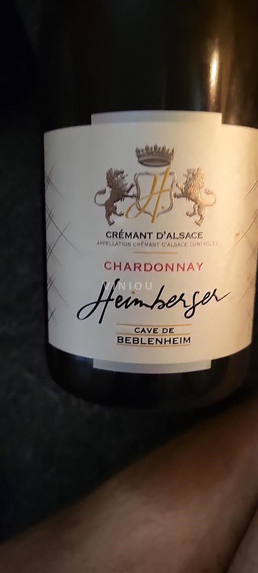 Alsace Crémant d'Alsace Cave de Beblenheim Heimbel Icke årgångsbetecknad