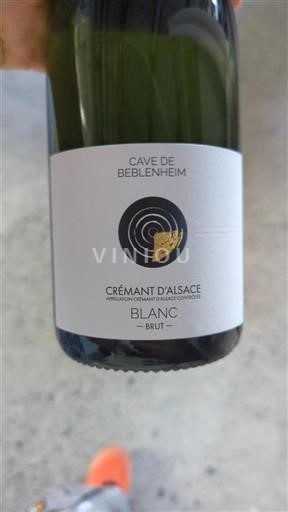 Alsace Crémant d'Alsace Cave de Beblenheim Heimbel Không niên vụ
