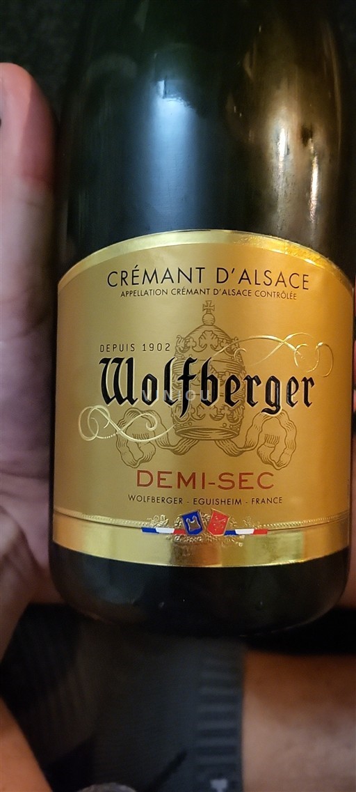 Alzacija Crémant d'Alsace Grand Cru Wolfberger Neleten.