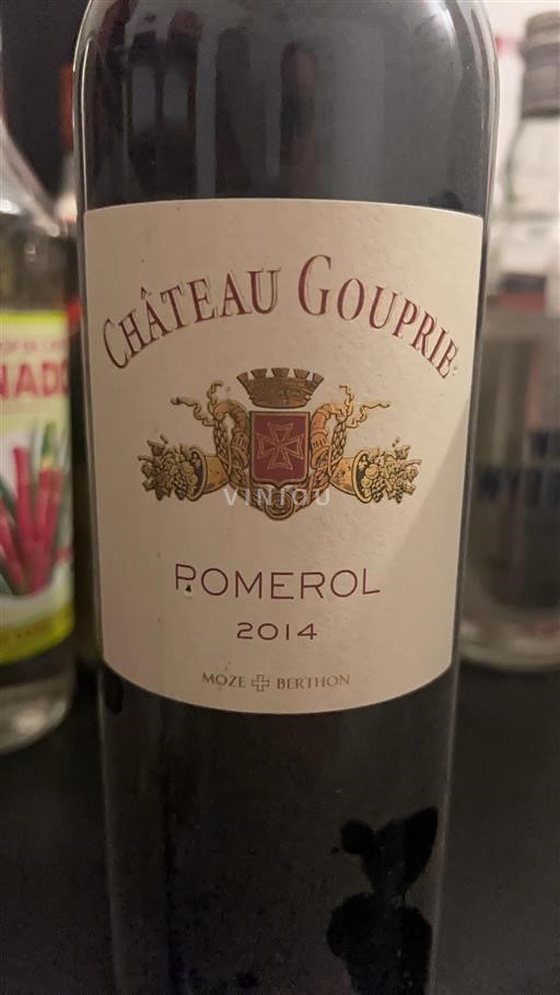 Bordeaux Pomerol Château Gouprie 2014
