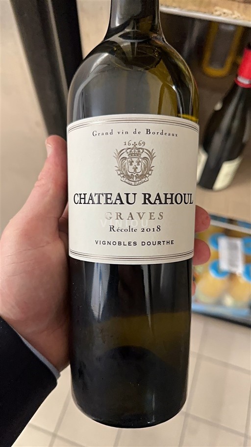 Bordeaux Graves Château Rahoul 2018