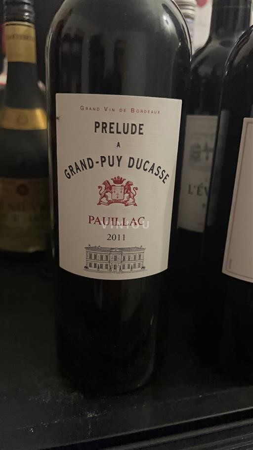 Bordéus Pauillac Grand-Puy Ducasse Prélude à Grand-Puy Ducasse 2011