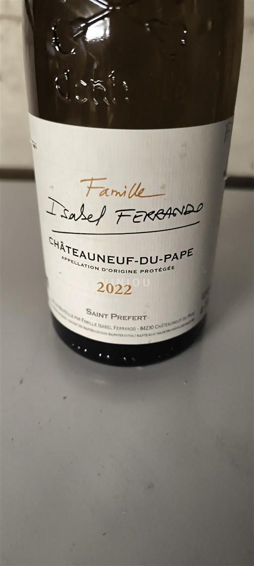 Rhône Valley Châteauneuf-du-Pape Saint Prefert 2022