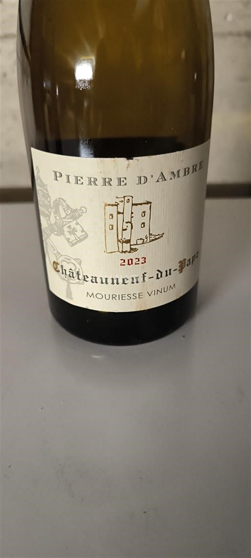 Rhône-dalen Châteauneuf-du-Pape Mouriesse Vinum Pierre d'Ambre 2023