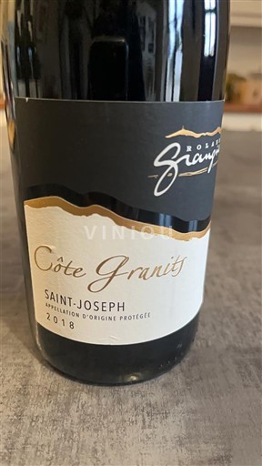 Rona dolina Saint-Joseph Roland Grangier Côte Granits 2018