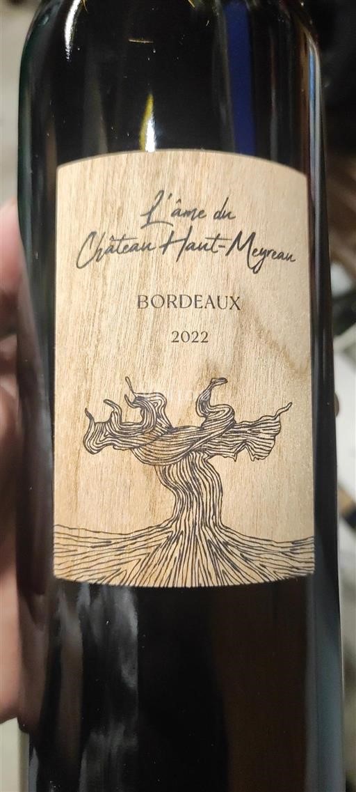 Bordeaux Château Haut-Meyreau L'âme du Château Haut-Meyreau 2022