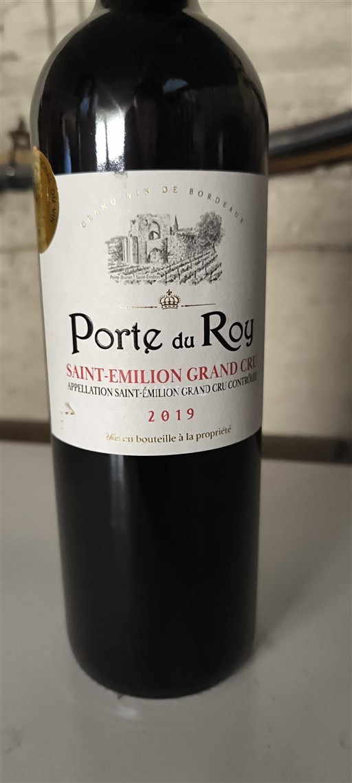 Bordeaux Saint-Émilion Grand Cru Porte du Roy 2019