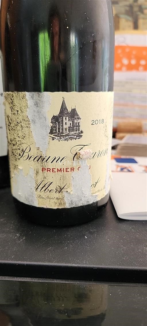Burgundi Beaune Premier Cru Albert Morot 2018